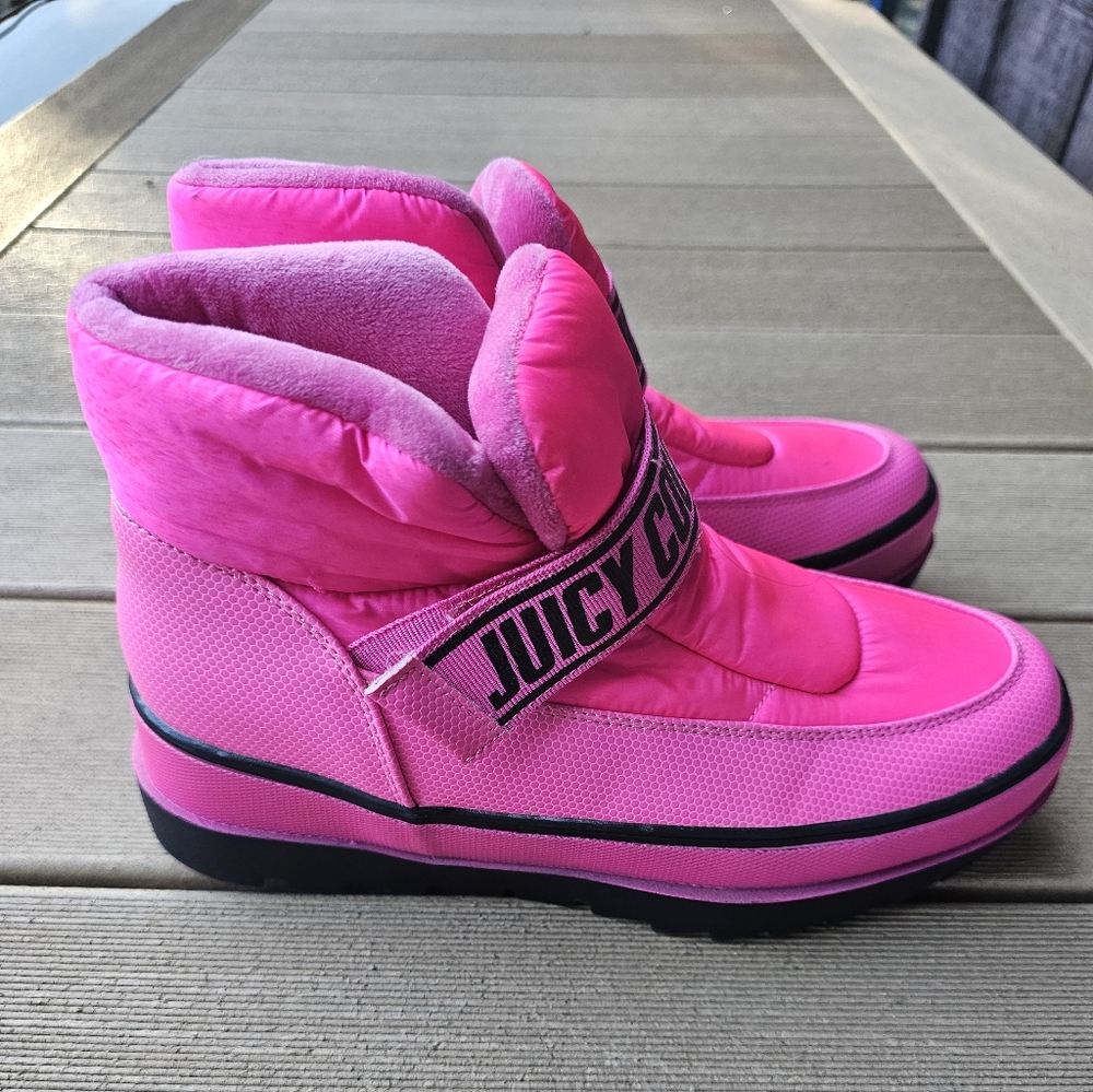 Juicy Couture Kids Fuchsia Boots